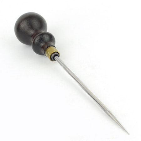 Crown Tools Scratch Awl, Beechwood Handle 20110